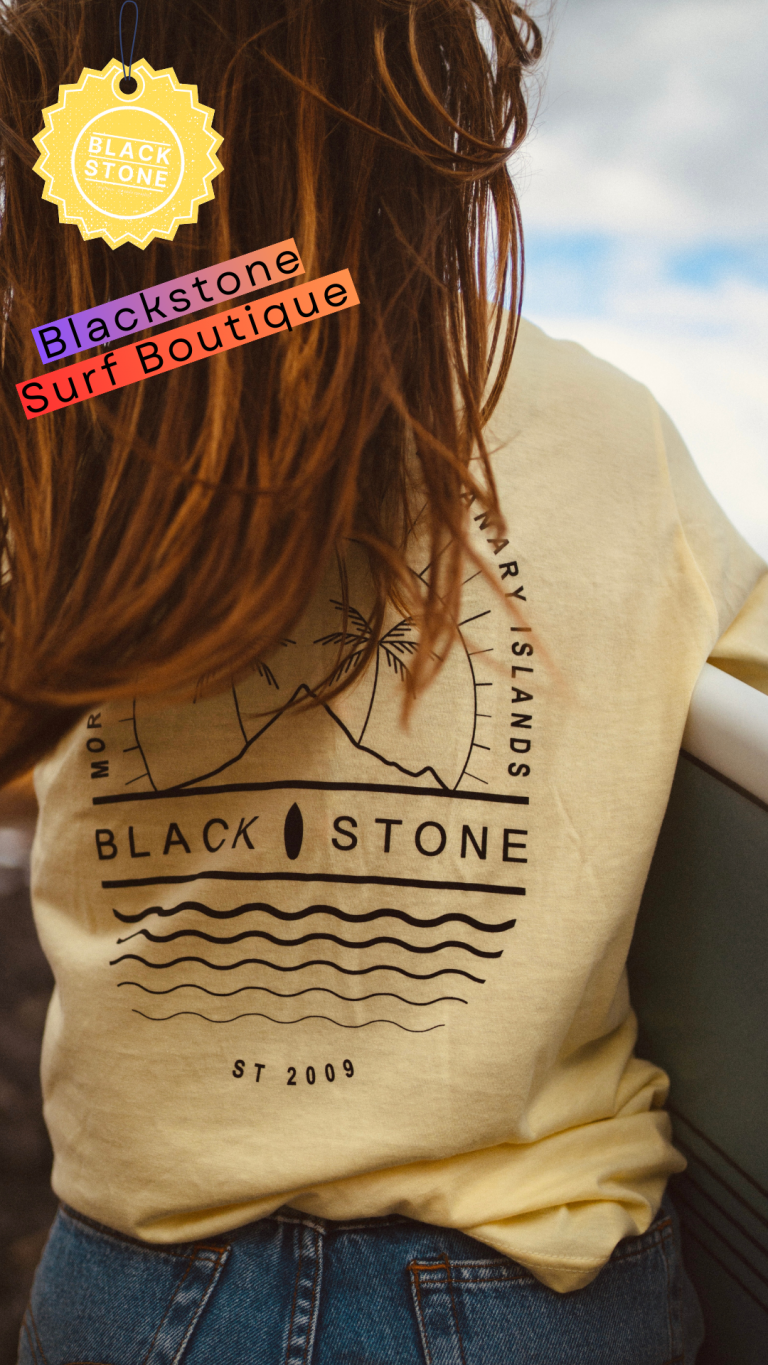 NEW T-SHIRTS in Blackstone Surf Center in Playa las Américas in Tenerife